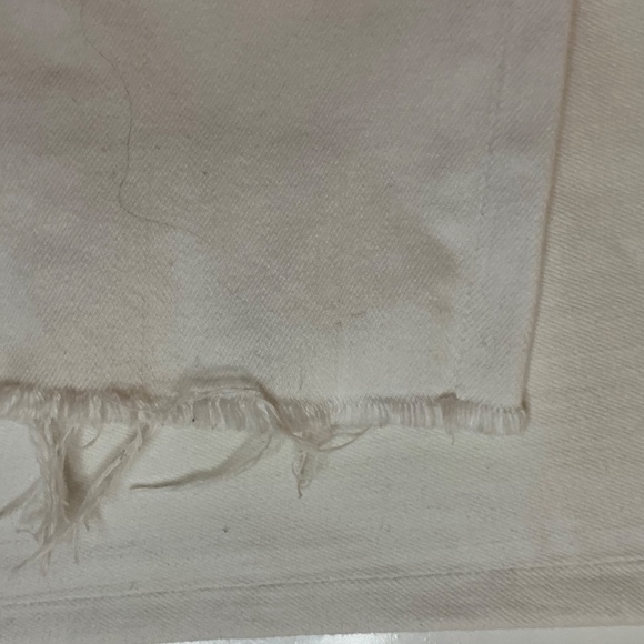 AG The Stevie Ankle white cut spring summer jeans size 8 - Picture 7 of 7